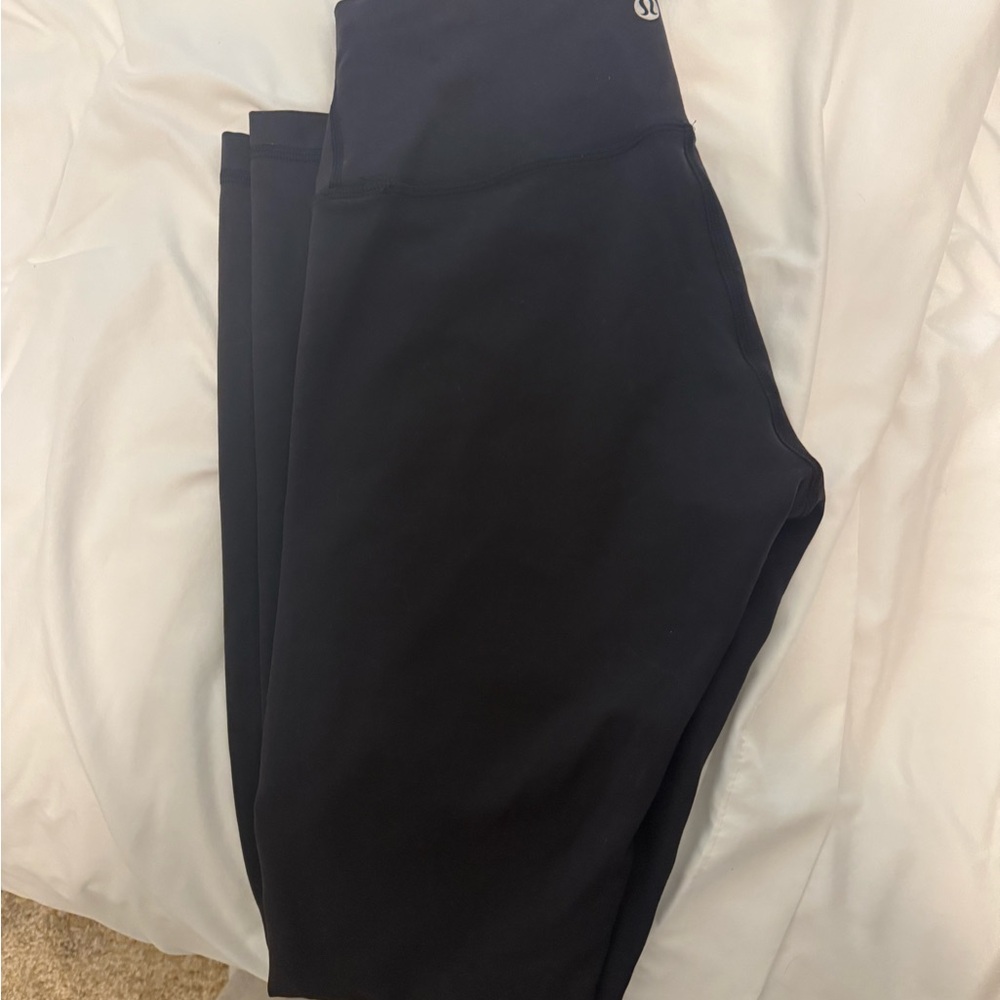 lululemon athletica Black Leggings size 6 31 in
